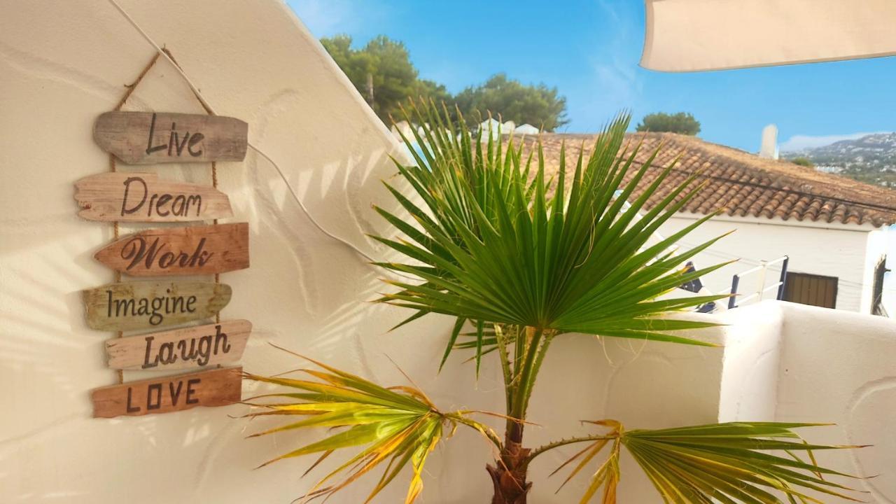 Bungalow Julieth con estilo Ibiza a 4km de Moraira Apartamento Benitachell Exterior foto