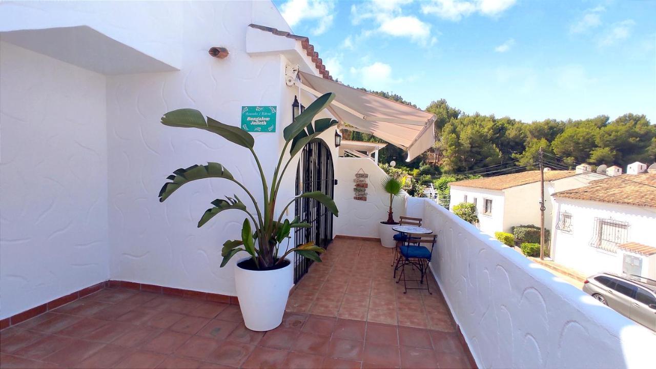 Bungalow Julieth con estilo Ibiza a 4km de Moraira Apartamento Benitachell Exterior foto